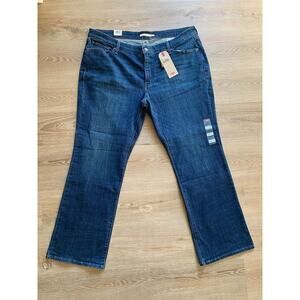 Levi's Woman (Plus 24W) 415 Classic Bootcut Mid-Rise Stretch Jeans NWT